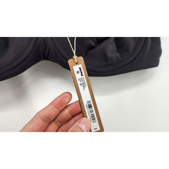 Skims 40B Onyx Black Fits Everybody Unlined Demi Bra BA-DEM-9220 NWT - Picture 5 of 6